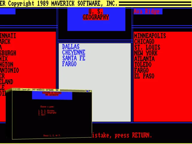 Discover - U. S. History And Geography — mixrbv2 (WOR)