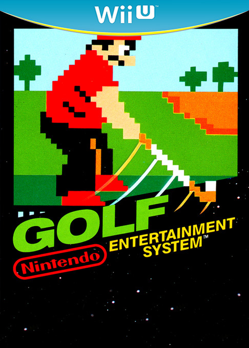 Golf box art