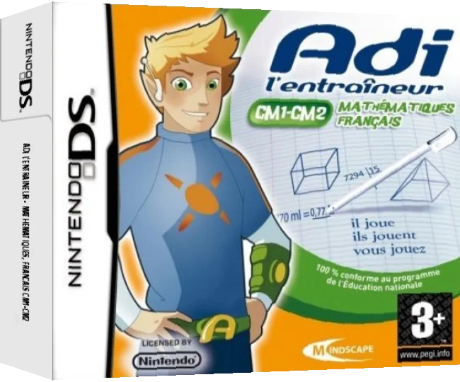 Adi l'Entraineur - Mathematiques, Francais CM1-CM2 — box-3D (FR)