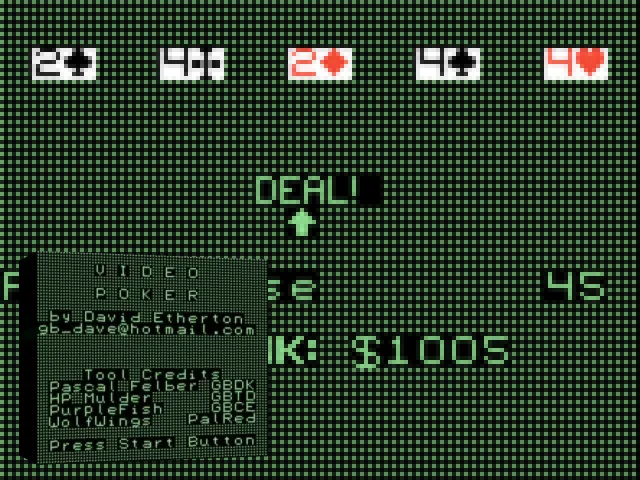 Video Poker — mixrbv2 (WOR)