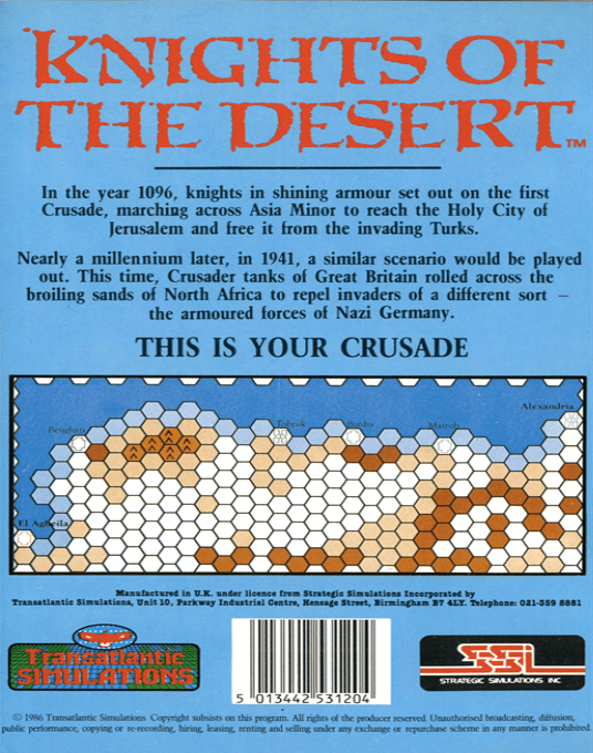 Knights Of The Desert — box-2D-back (EU)