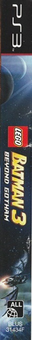 LEGO Batman 3 - The Game - Gotham kara Uchuu e — box-2D-side (CA)