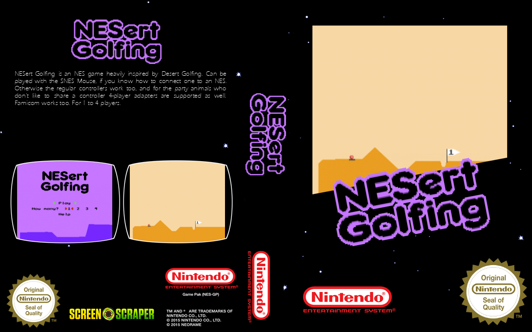 NESert Golfing — box-texture (SS)