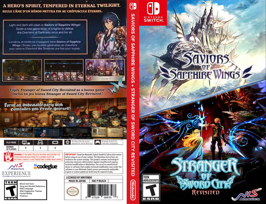Saviors of Sapphire Wings and Stranger of Sword City Revisited — box-texture (US)