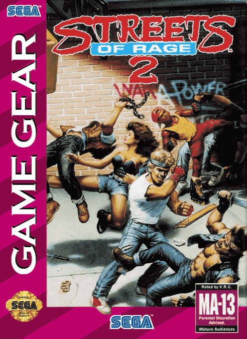 Streets Of Rage 2 box art