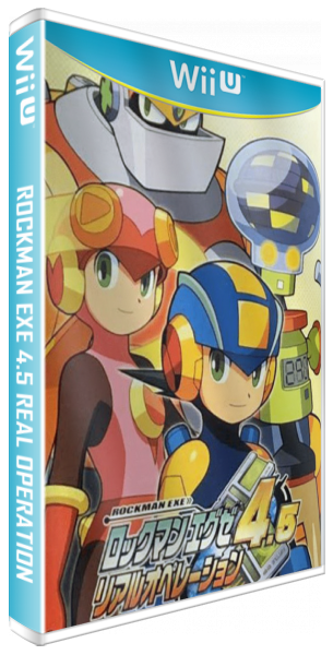 Rockman EXE 4.5 - Real Operation — box-3D (JP)