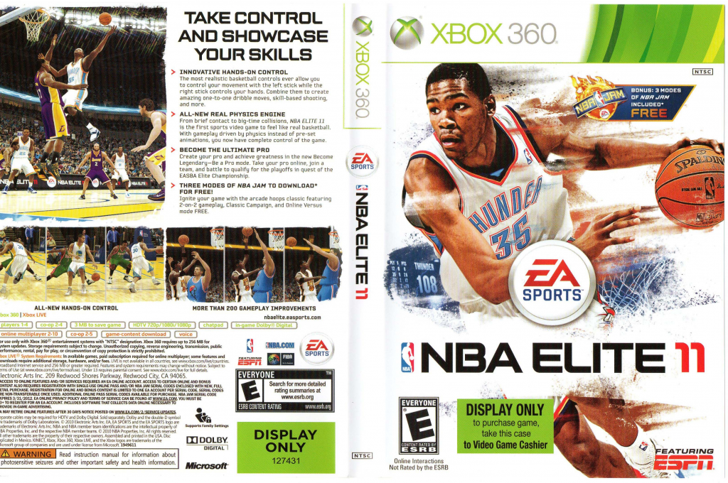NBA Elite 11 — box-texture (US)