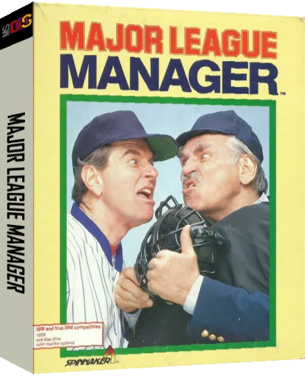 Major League Manager — box-3D (US)