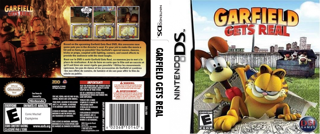 Garfield Gets Real — box-texture (US)