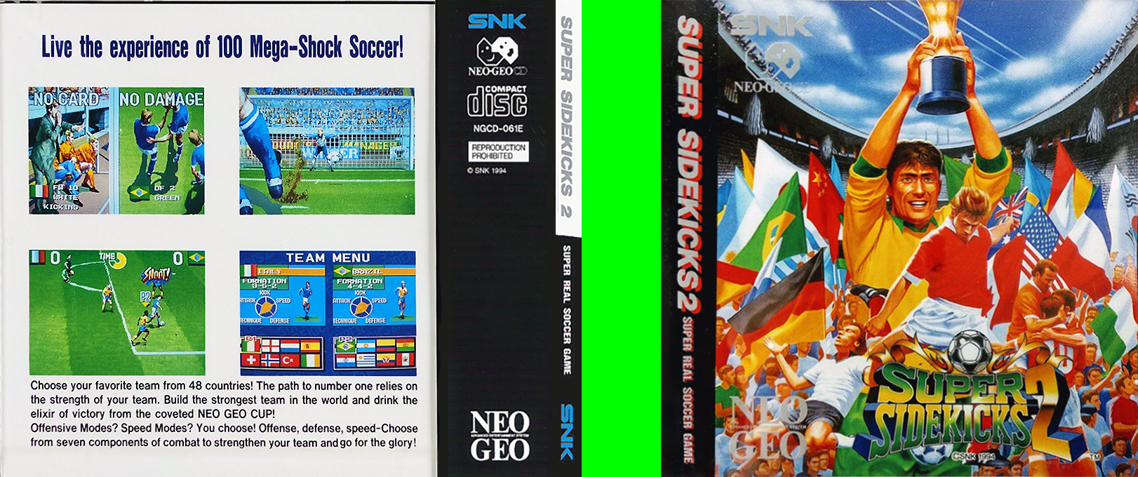 Super Sidekicks 2 : The World Championship — box-texture (WOR)