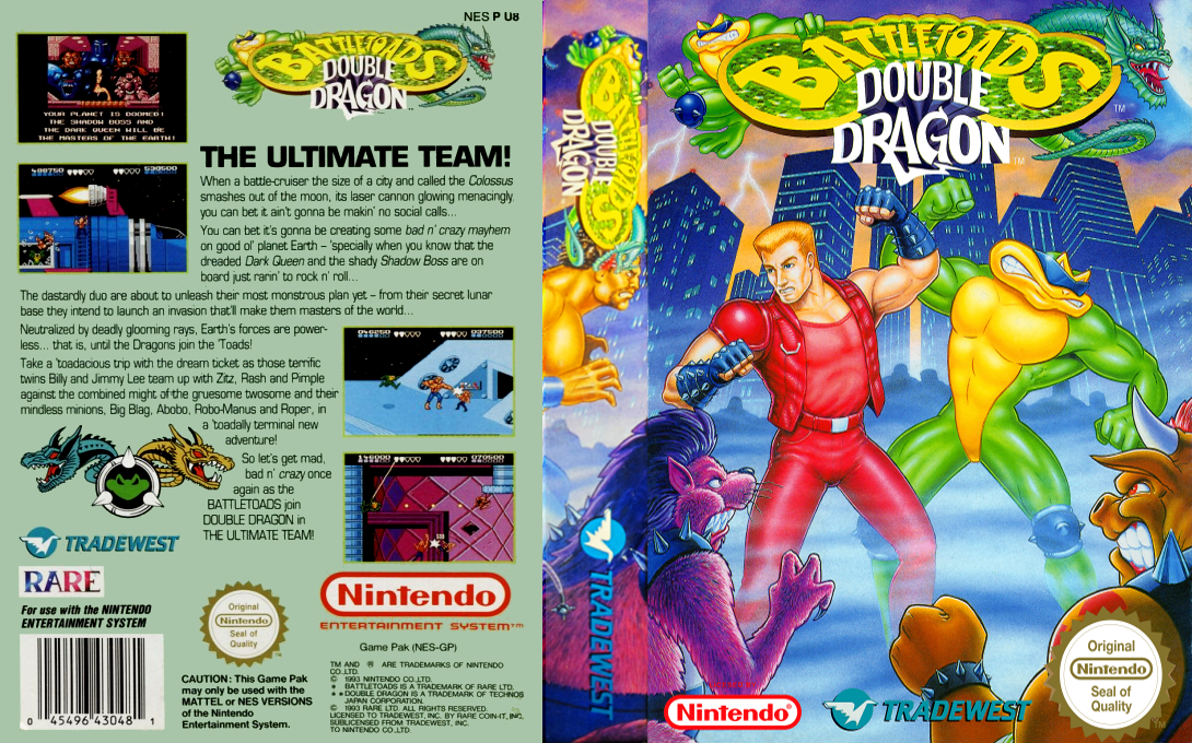Battletoads-Double Dragon — box-texture (EU)