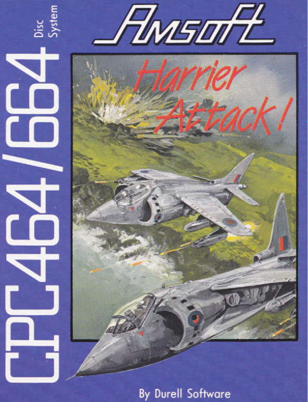 Harrier Attack box art