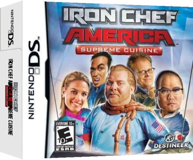 Iron Chef America - Supreme Cuisine — box-3D (US)