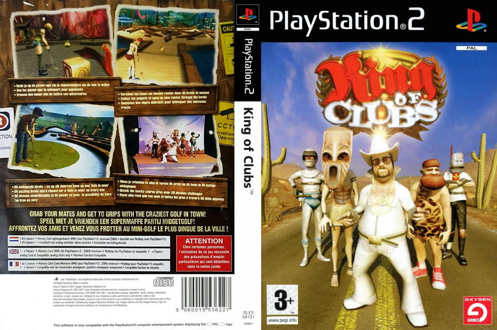 King Of Clubs — box-texture (EU)