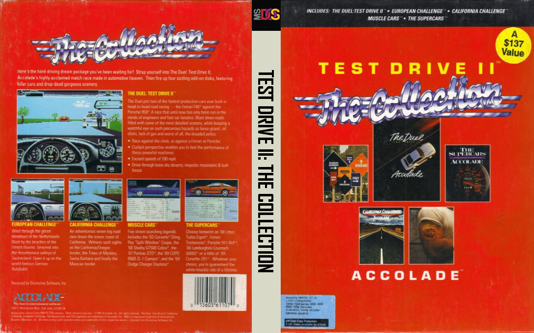 Test Drive 2 - The Collection — box-texture (US)