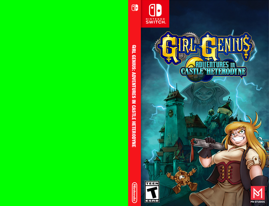 Girl Genius - Adventures in Castle Heterodyne — box-texture (US)