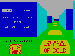 3D Maze of Gold — sstitle (WOR)
