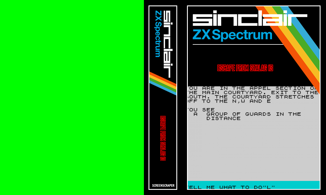 Escape from Stalag 13 — box-texture (SS)