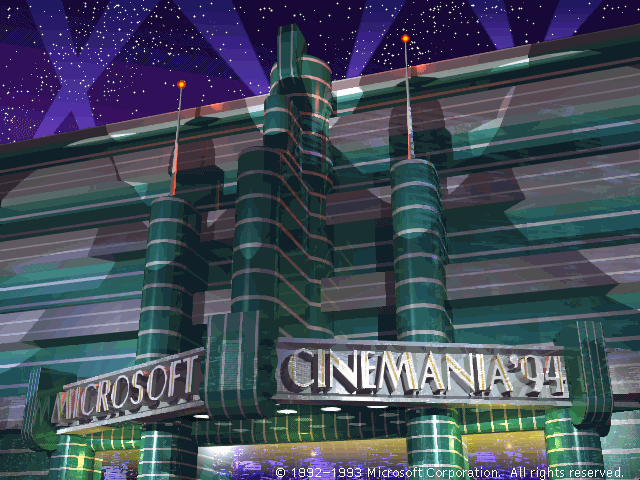 Microsoft Cinemania '94 — sstitle (WOR)