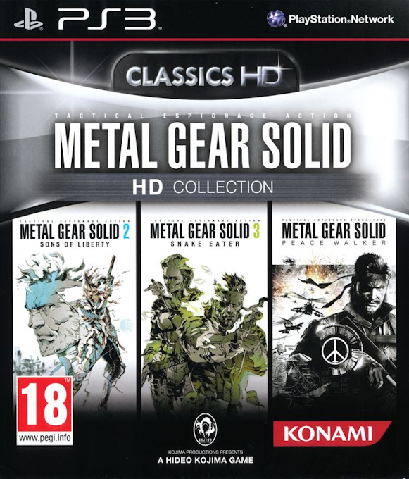 Metal Gear Solid - HD Collection — box-2D (EU)