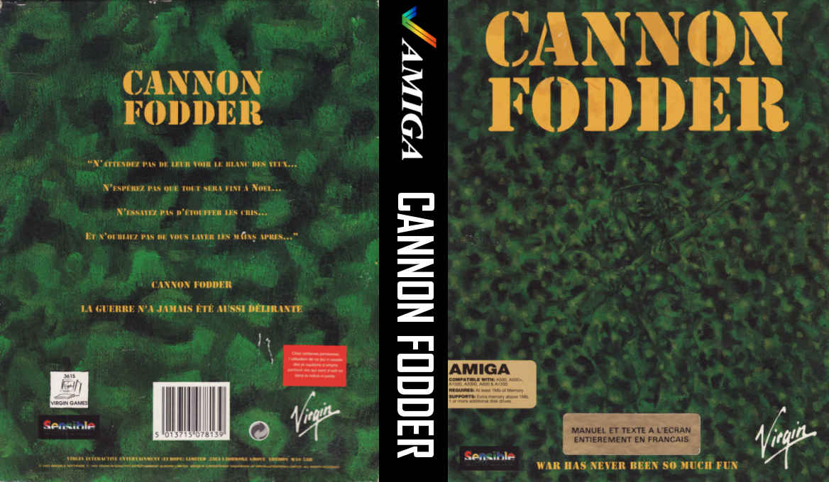 Cannon Fodder — box-texture (FR)