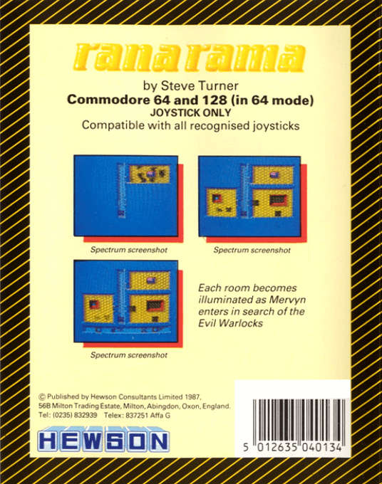 Ranarama — box-2D-back (EU)