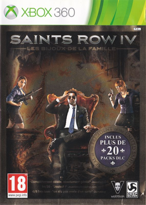 Saints Row IV - National Treasure Edition — box-2D (FR)