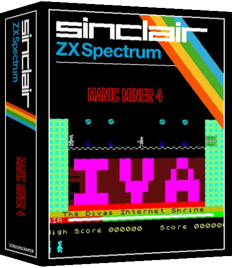 Manic Miner 4 — box-3D (SS)