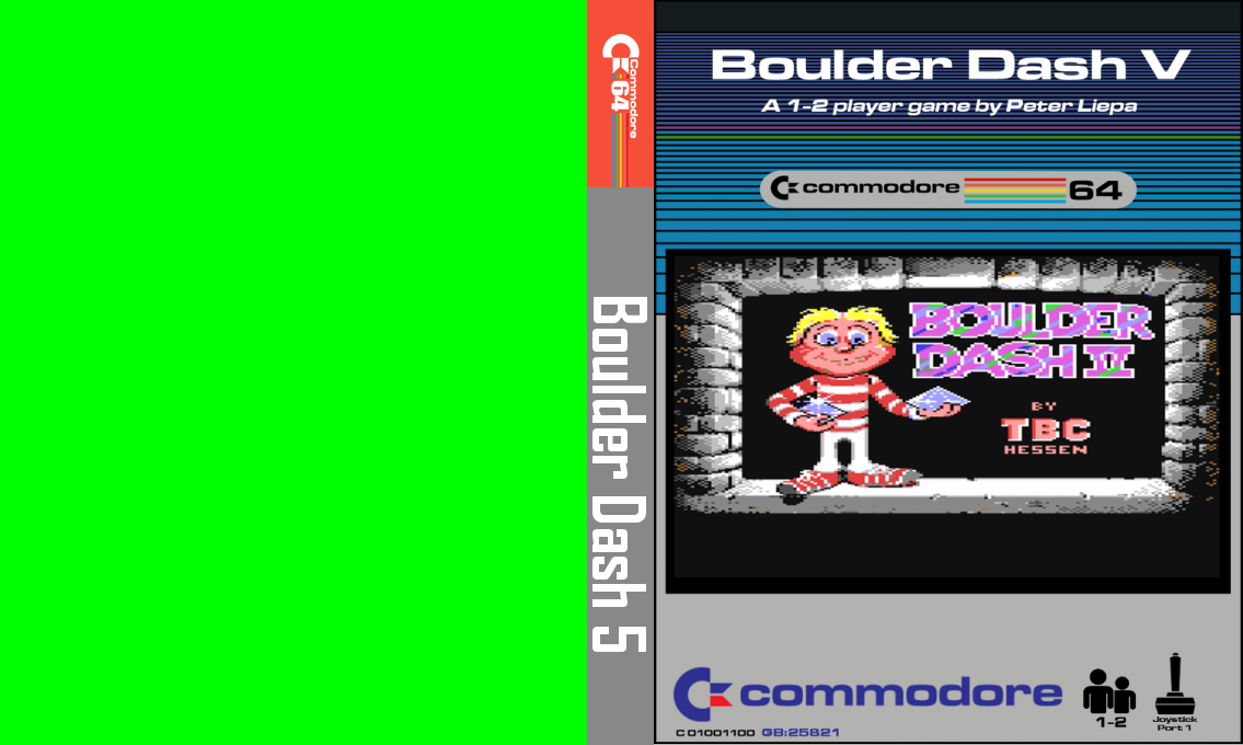 Boulder Dash 5 — box-texture (CUS)