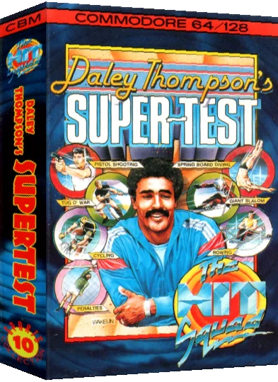 Daley Thompson's Super-test — box-3D (EU)