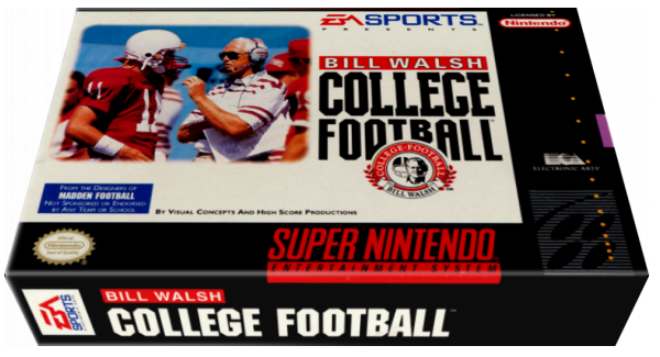 Bill Walsh College Football — box-3D (US)