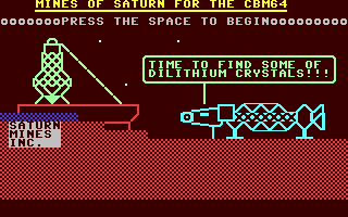 Mines of Saturn — sstitle (WOR)
