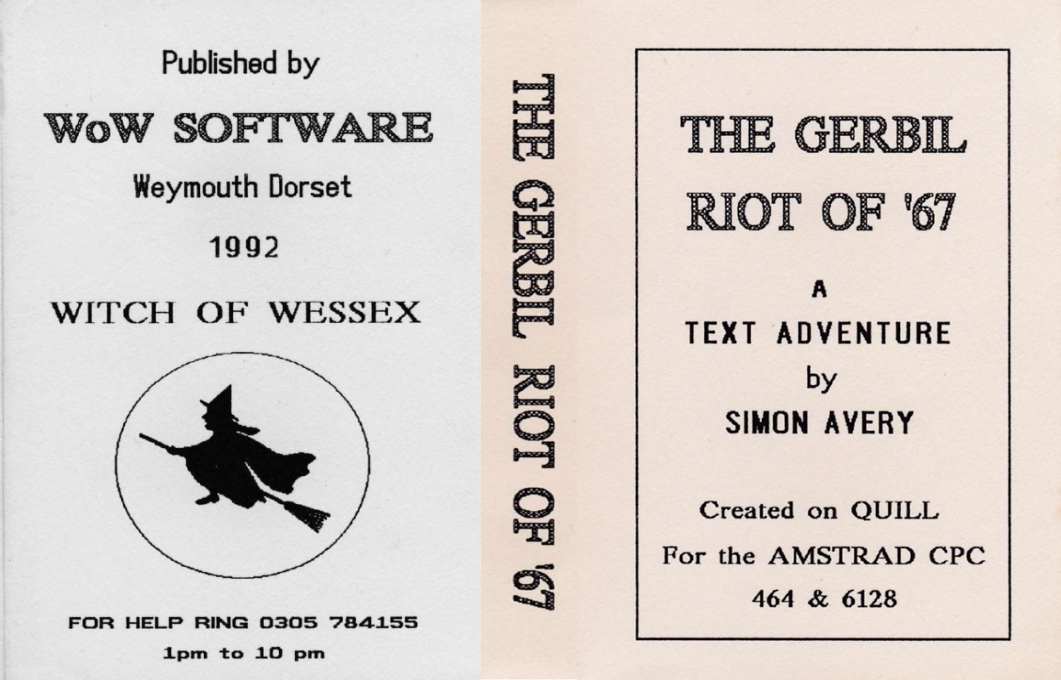 Gerbil Riot Of '67, The — box-texture (EU)