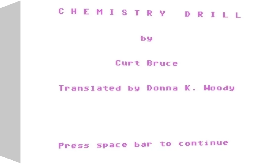 Chemistry Drill — box-3D (WOR)