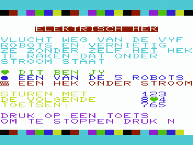 Elektrisch Hek — sstitle (WOR)