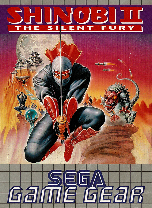 Shinobi 2 - The Silent Fury — box-2D (EU)