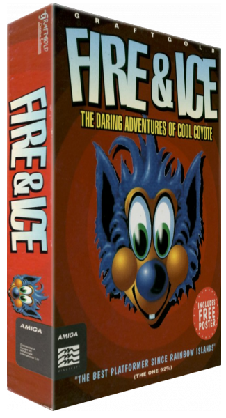 Fire & Ice - The Daring Adventures of Cool Coyote — box-3D (EU)