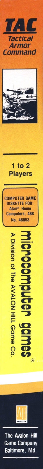 TAC - Tactical Armor Command — box-2D-side (US)