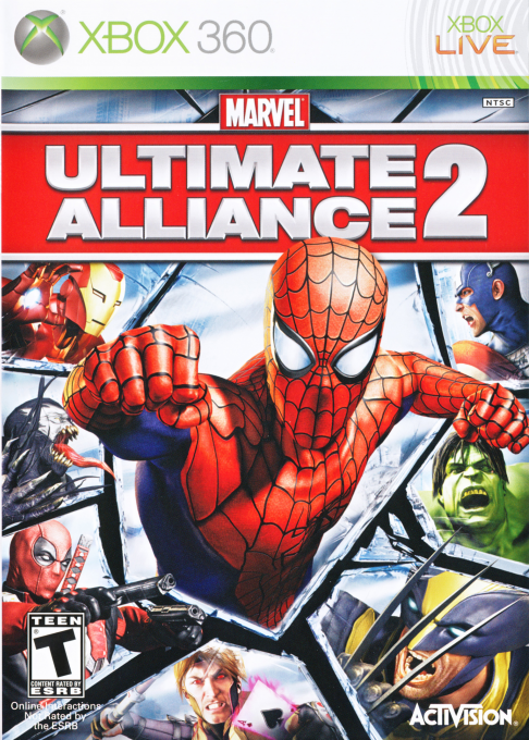 Marvel - Ultimate Alliance 2 box art