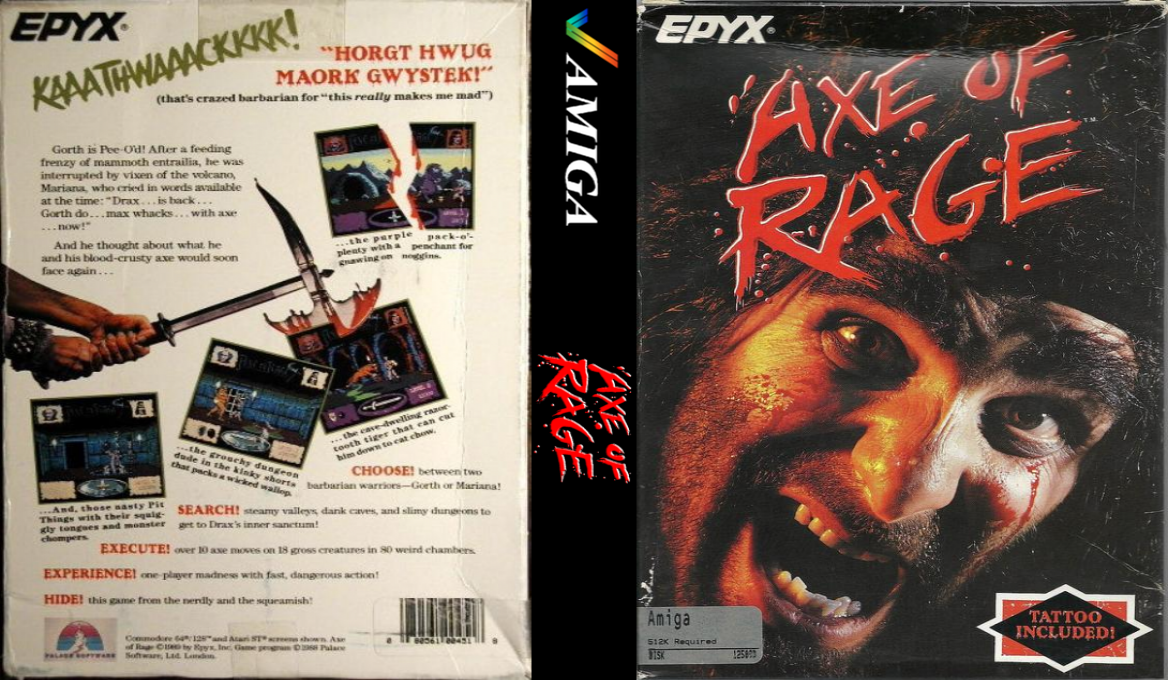 Axe of Rage — box-texture (US)