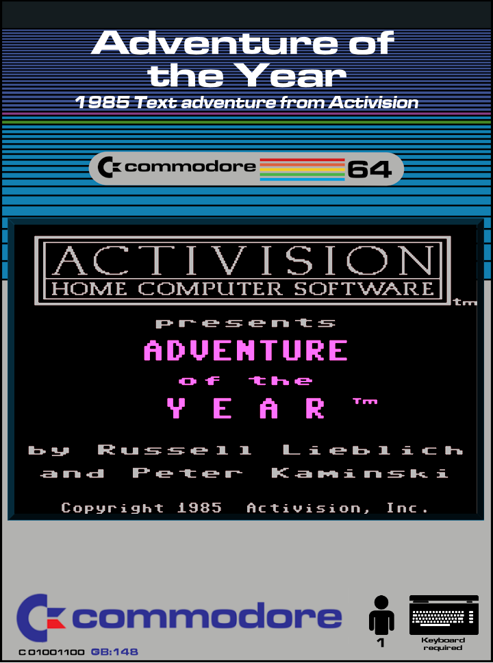 Adventure of the Year box art