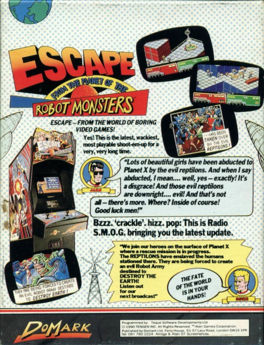 Escape From The Planet Of The Robot Monsters — box-2D-back (EU)