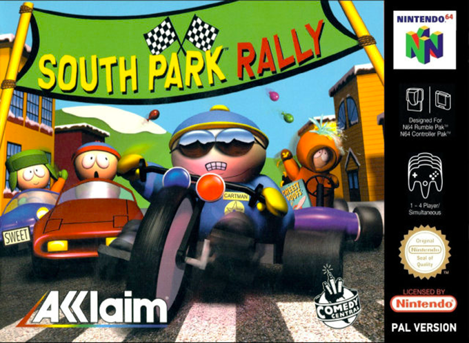 South Park Rally — box-2D (UK)