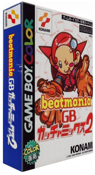 Beatmania GB - Gotcha Mix 2 — box-3D (JP)