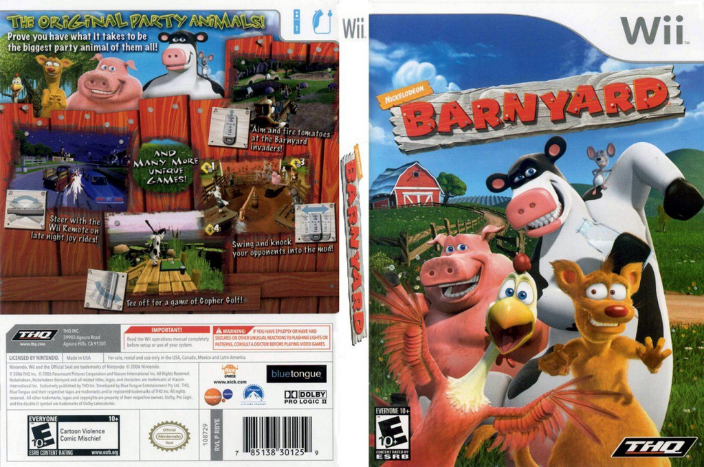 Nickelodeon Barnyard — box-texture (US)