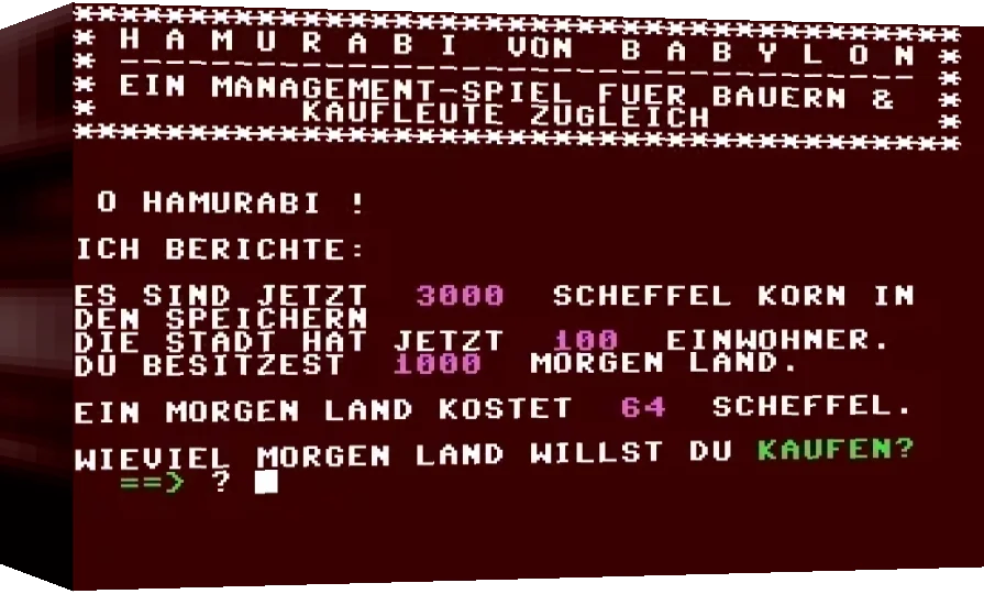 Hamurabi von Babylon — box-3D (WOR)