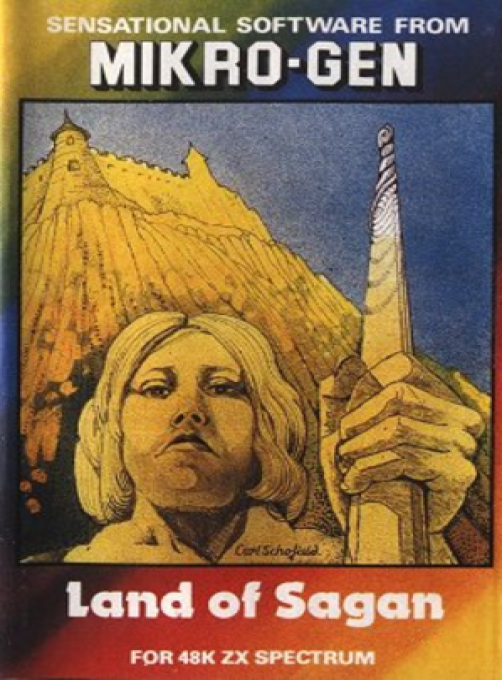 Land of Sagan — box-2D (UK)
