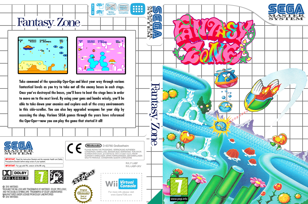 Fantasy Zone — box-texture (EU)