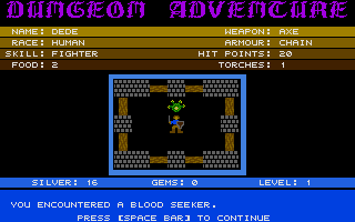 Dungeon Adventure — ss (WOR)