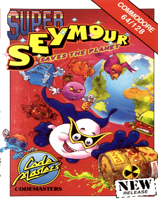 Super Seymour Saves The Planet box art